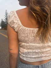 Load image into Gallery viewer, Lace N Latte Top