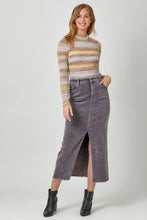 Load image into Gallery viewer, Toasting The Szn Corduroy Skirt