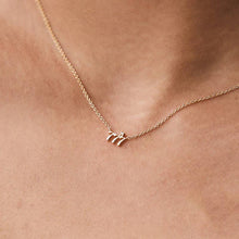 Load image into Gallery viewer, Dainty Gold Angel Number Necklace