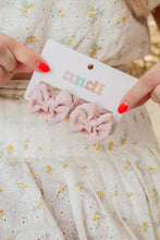 Load image into Gallery viewer, Little Luxe Bows Claw Clip 2-Pack