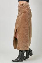 Load image into Gallery viewer, Toasting The Szn Corduroy Skirt