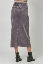 Load image into Gallery viewer, Toasting The Szn Corduroy Skirt