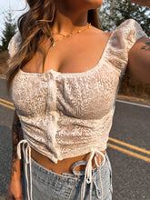 Load image into Gallery viewer, Lace N Latte Top