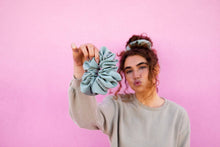 Load image into Gallery viewer, Eucalyptus Jumbo Scrunchie