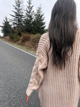Load image into Gallery viewer, October Mornings Cable Knit Cardi