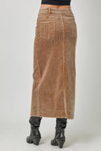 Load image into Gallery viewer, Toasting The Szn Corduroy Skirt