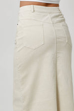 Load image into Gallery viewer, Toasting The Szn Corduroy Skirt