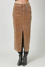 Load image into Gallery viewer, Toasting The Szn Corduroy Skirt