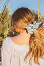 Load image into Gallery viewer, Eucalyptus Jumbo Scrunchie
