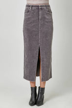 Load image into Gallery viewer, Toasting The Szn Corduroy Skirt