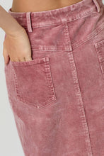 Load image into Gallery viewer, Toasting The Szn Corduroy Skirt