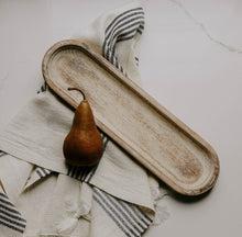 Load image into Gallery viewer, Rustic Wood Tray Large