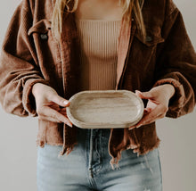Load image into Gallery viewer, Rustic Wood Tray Small