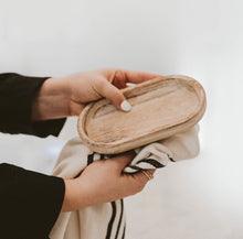 Load image into Gallery viewer, Rustic Wood Tray Small