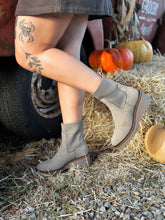 Load image into Gallery viewer, Fall Walks Wedge Bootie
