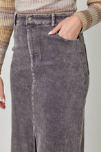 Load image into Gallery viewer, Toasting The Szn Corduroy Skirt
