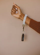 Load image into Gallery viewer, Linen Scrunchie Keychain
