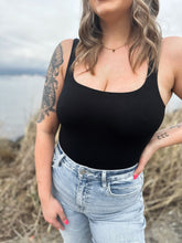 Load image into Gallery viewer, Basic Black Bodysuit
