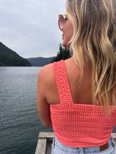 Load image into Gallery viewer, Everyday Tank Shirred Hibiscus
