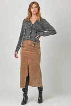 Load image into Gallery viewer, Toasting The Szn Corduroy Skirt
