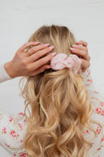 Load image into Gallery viewer, Springtime Oversized Scrunchie
