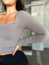 Load image into Gallery viewer, Butter Me Up Long Sleeve Ash
