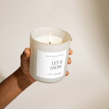 Load image into Gallery viewer, Let It Snow Soy Candle
