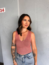 Load image into Gallery viewer, Everyday Tank Plunge Vintage TERRACOTTA
