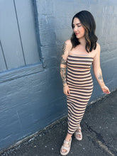Load image into Gallery viewer, Fall Fate Striped Dress
