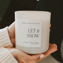 Load image into Gallery viewer, Let It Snow Soy Candle
