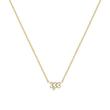 Load image into Gallery viewer, Dainty Gold Angel Number Necklace
