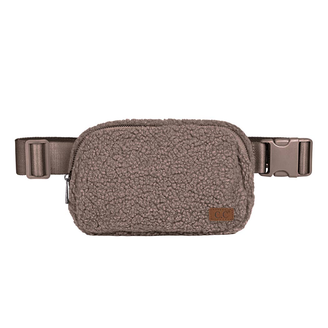 Sherpa Belt Bag Mushroom