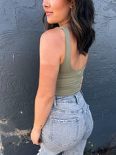 Load image into Gallery viewer, Butter Me Up Tank Olive
