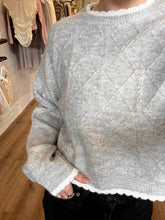 Load image into Gallery viewer, Keep Cozy Scallop Sweater
