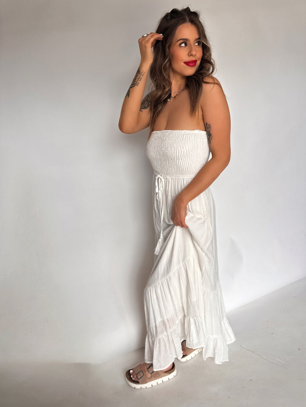 Coconut Bliss Maxi Dress