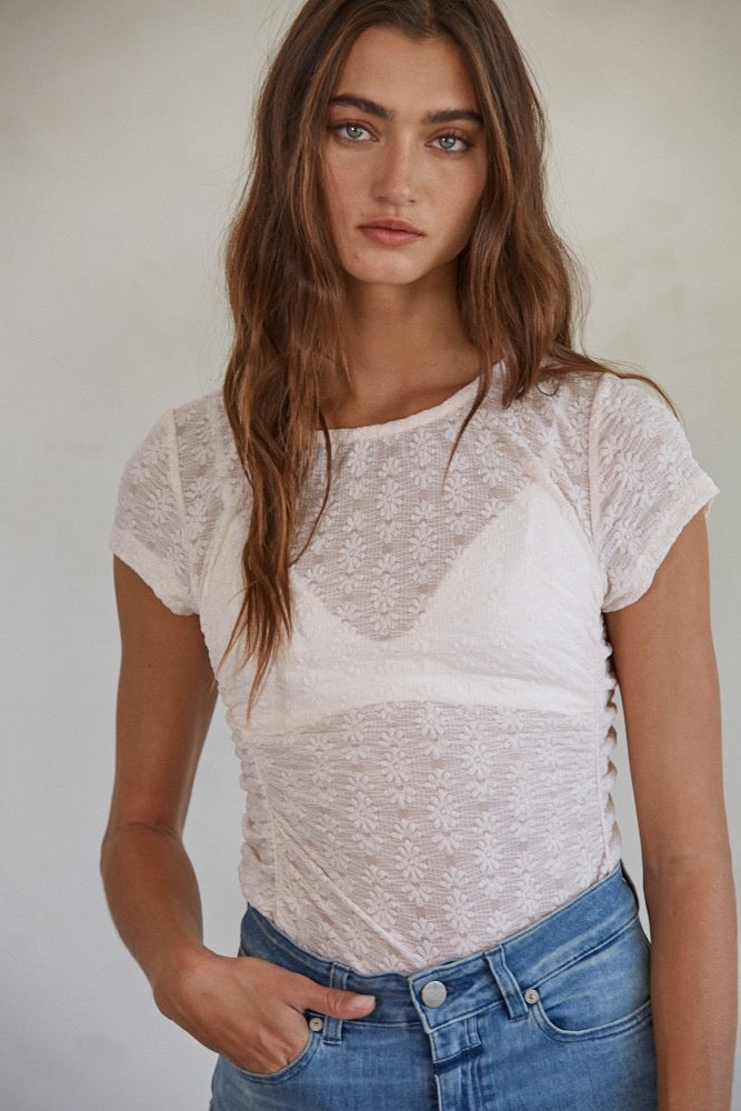 Daisy Fields Ruched Top