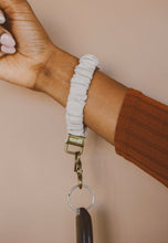 Load image into Gallery viewer, Linen Scrunchie Keychain
