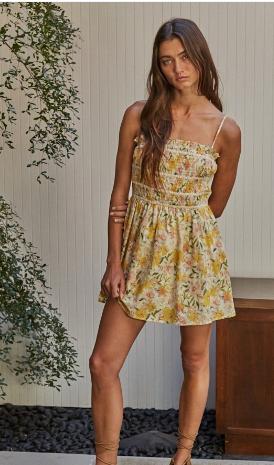 Garden Dreamer Romper Dress