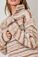 Load image into Gallery viewer, Cozy Winter Days Quarter Zip Sweater
