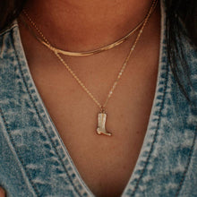 Load image into Gallery viewer, Dolly Boot Necklace
