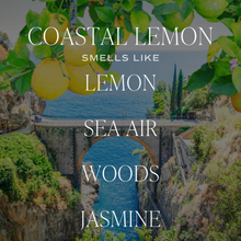 Load image into Gallery viewer, Coastal Lemon 12 oz Candle
