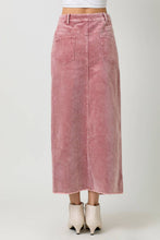 Load image into Gallery viewer, Toasting The Szn Corduroy Skirt
