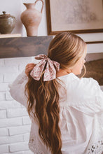 Load image into Gallery viewer, Bouquet Long Bow Scrunchie
