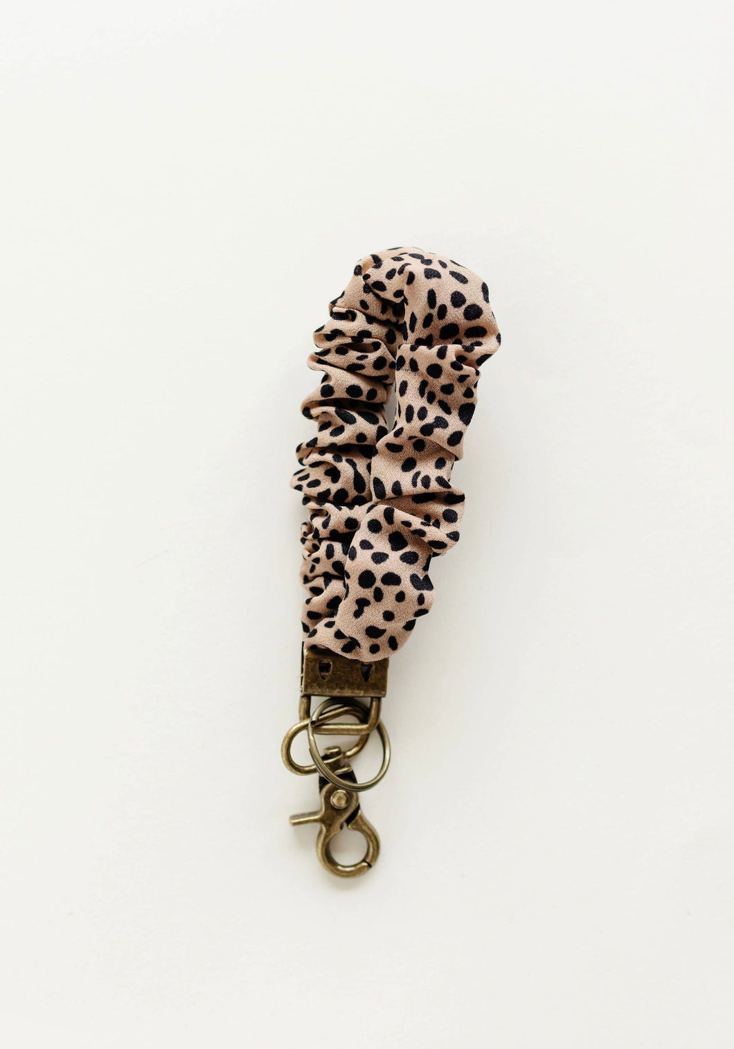 Cheetah Scrunchie Keychain