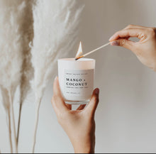 Load image into Gallery viewer, Mango + Coconut Soy Candle
