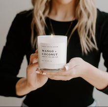 Load image into Gallery viewer, Mango + Coconut Soy Candle
